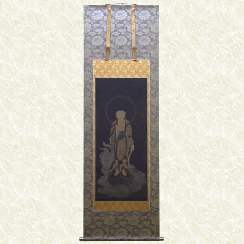 掛け軸表装 仏画 阿弥陀如来